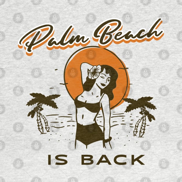 Palm Beach is Back Summer Time Sun and Fun Vintage Style by Joaddo